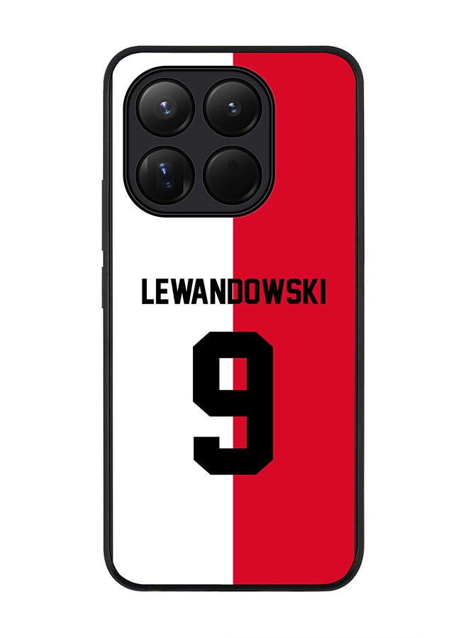 Stylizedd For Xiaomi 15T Case,Slim fit Camera Protection, Shockproof Thin Phone cover  - Football - Poland,  Lewandowski - Image 1